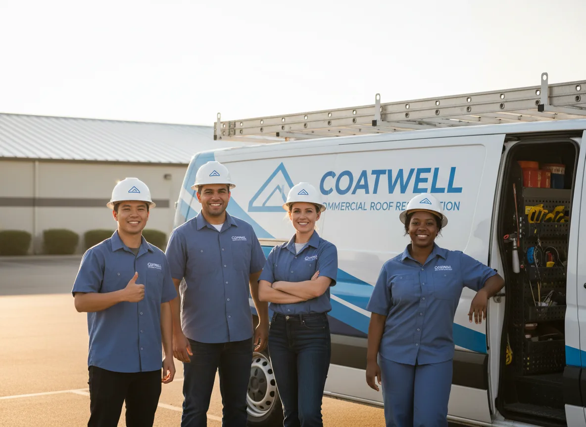 Commercial roof coating company in Mill Village, PA